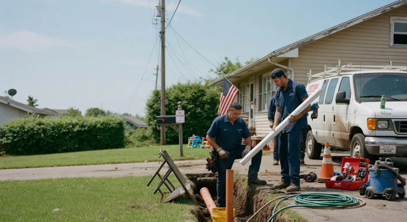 Sewer Line Inspection in Gypsum, KS